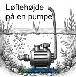 Løftehøjde på en pumpe